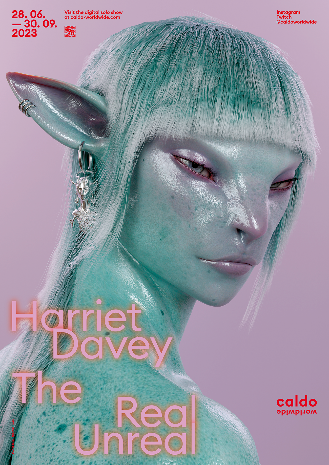 Harriet Davey, The Real Unreal, Poster