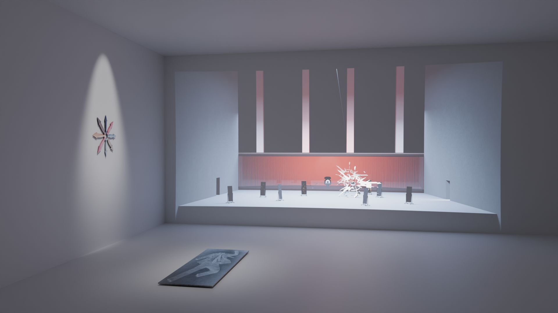 Vincent Moulinet, daddy loves you too, interactive installation